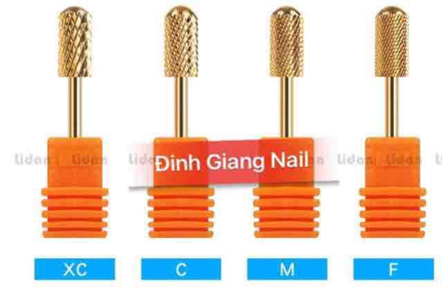 Đầu mài vàng tròn
