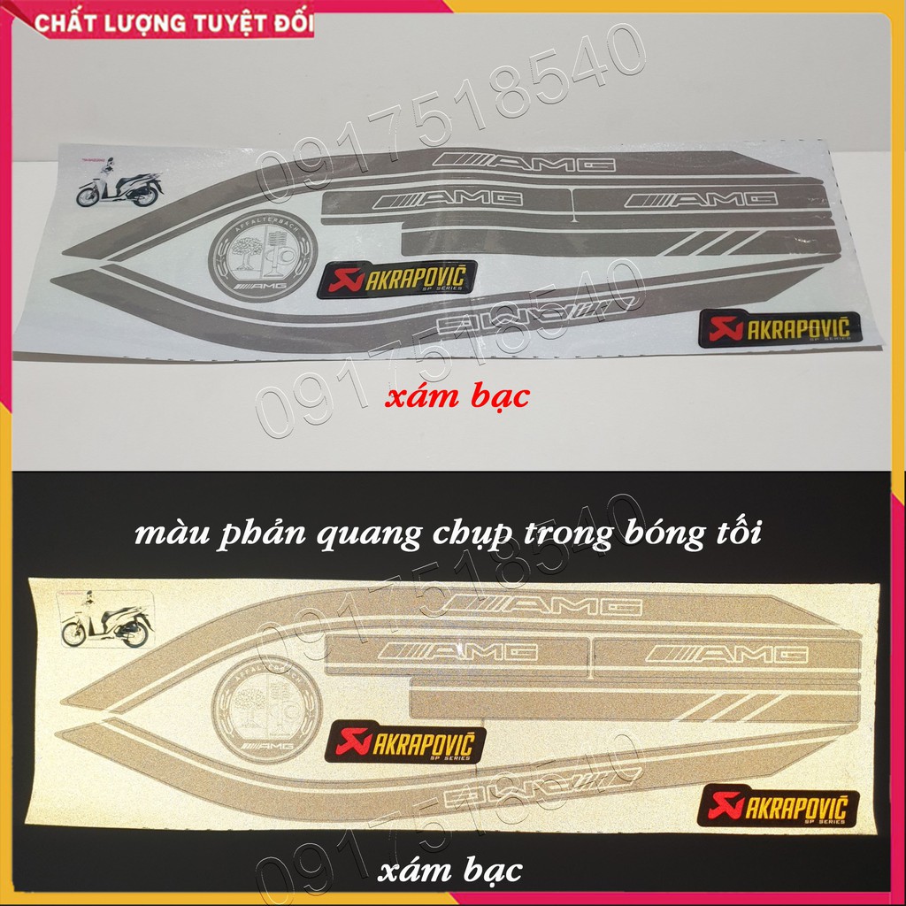 Tem Chỉ AMG Phản Quang 3M Dán SH Việt 2020 - 2021 (Loại 1)
