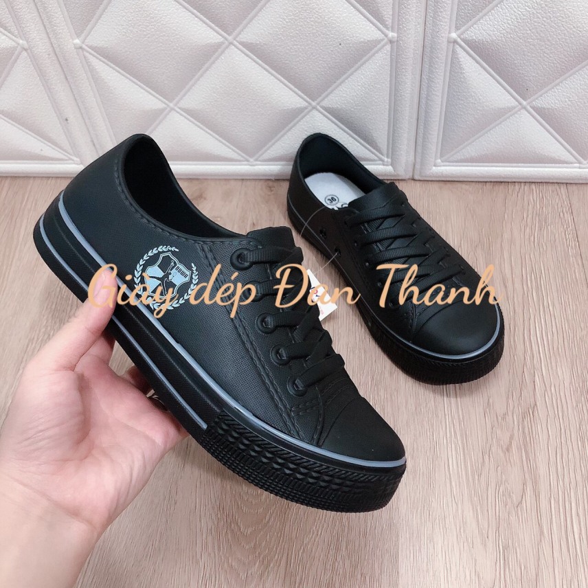 GIÀY BATA NHỰA DW (KHÔNG DÂY) HỌC SINH, SINH VIÊN, BẤT CHẤP NẮNG MƯA, MẪU MỚI, NAM NỮ giá rẻ