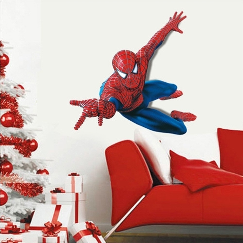 Decal 3D Spider Man - Decal Người Nhện