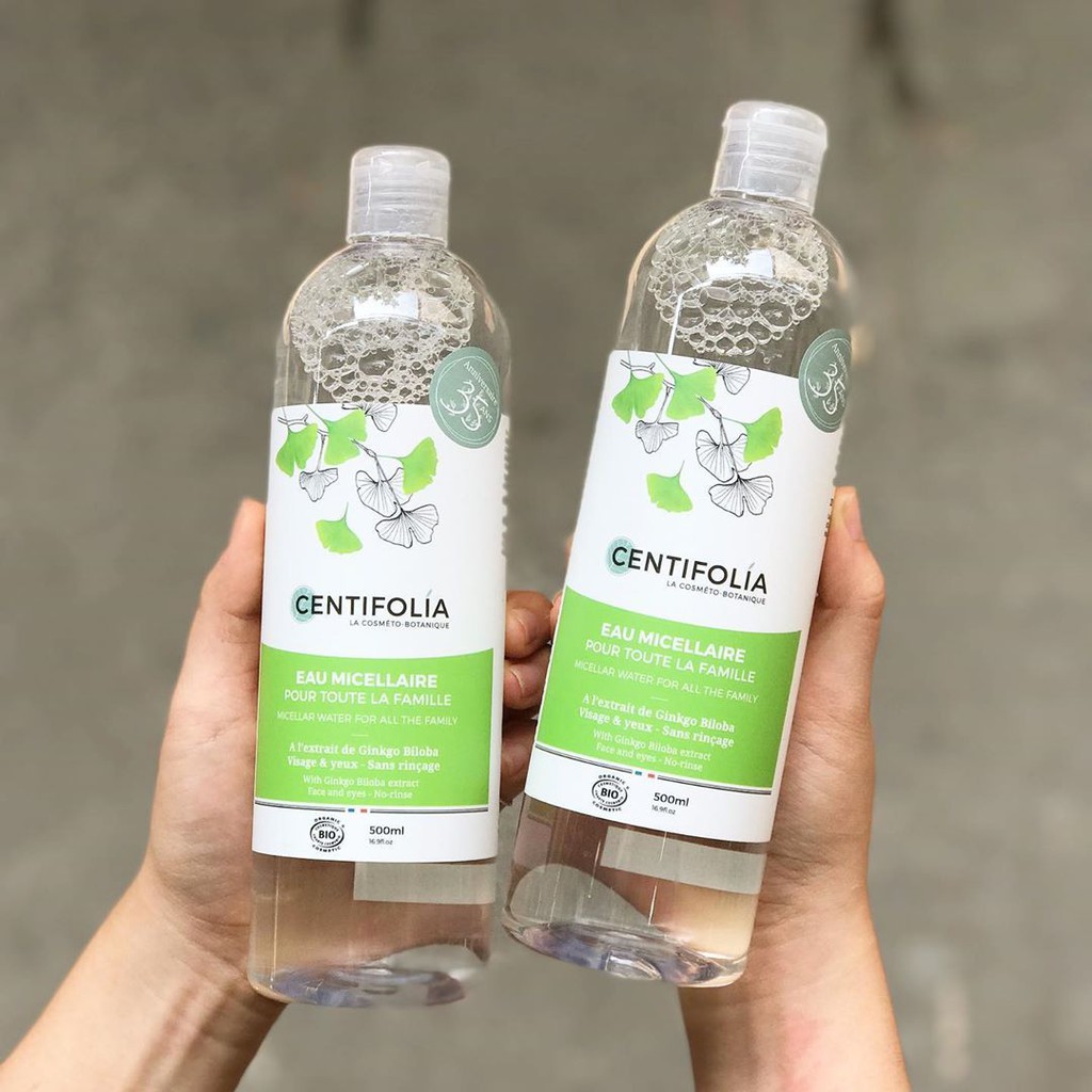 Nước Tẩy Trang Centifolia Eau Micellaire 500ml
