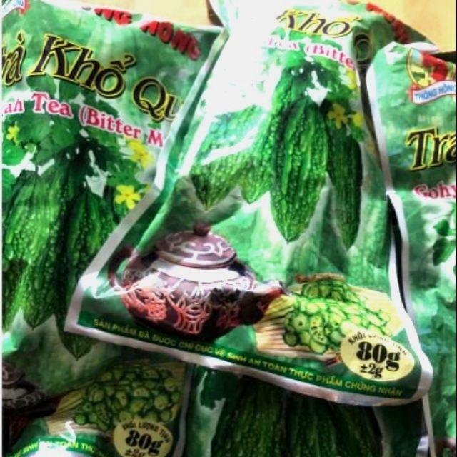 TRÀ KHỔ QUA SẤY KHÔ THÔNG HỒNG