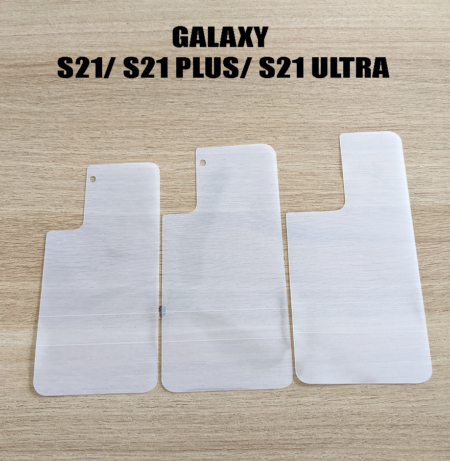 Dán ppf siêu dính 3 lớp mặt lưng samsung galaxy s21/ s21 plus/ s21 ultra