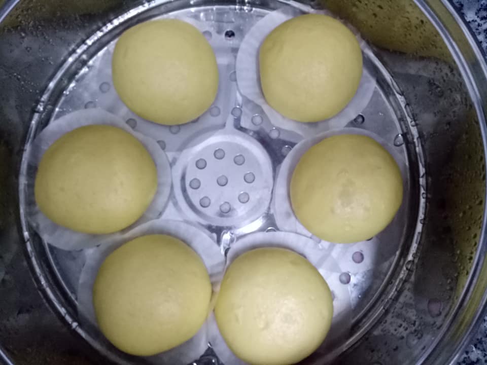 Bánh bao nhân kim sa (Giá:01 bánh - chỉ áp dụng Tp HCM)
