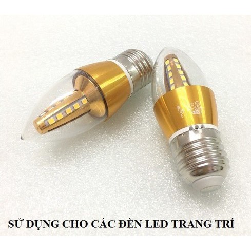 Bóng Đèn Led Nến Trang Trí ( E14 - E27 )