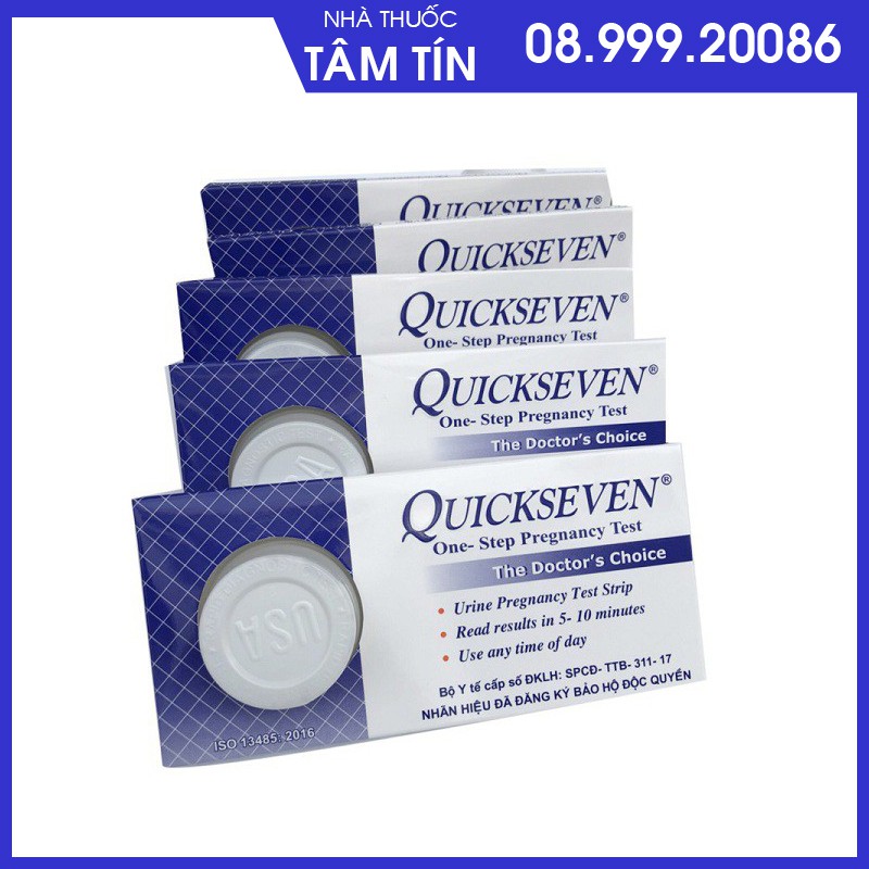 Combo 6 que thử thai Quickseven