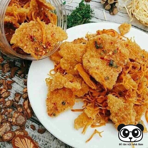 500Gr Cơm Cháy Chiên Mắm Lắc Khô Gà