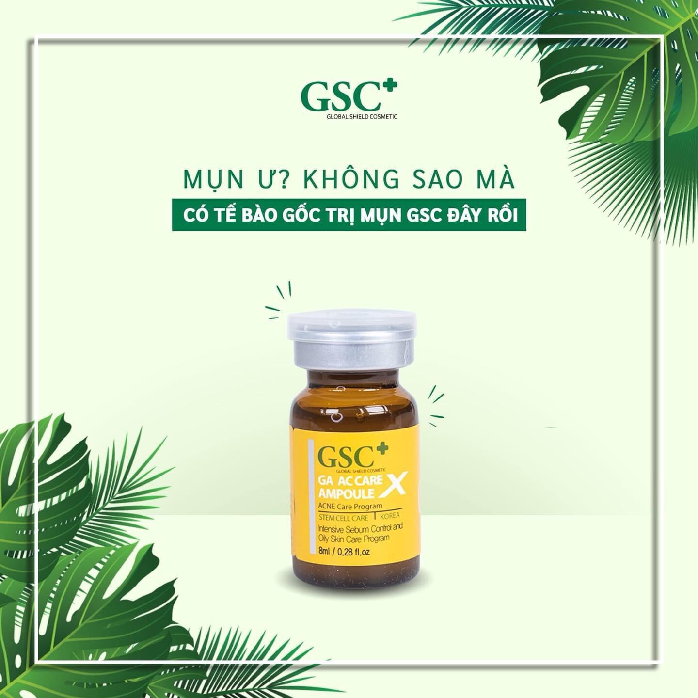 Tế bào gốc giảm mụn thâm GSC