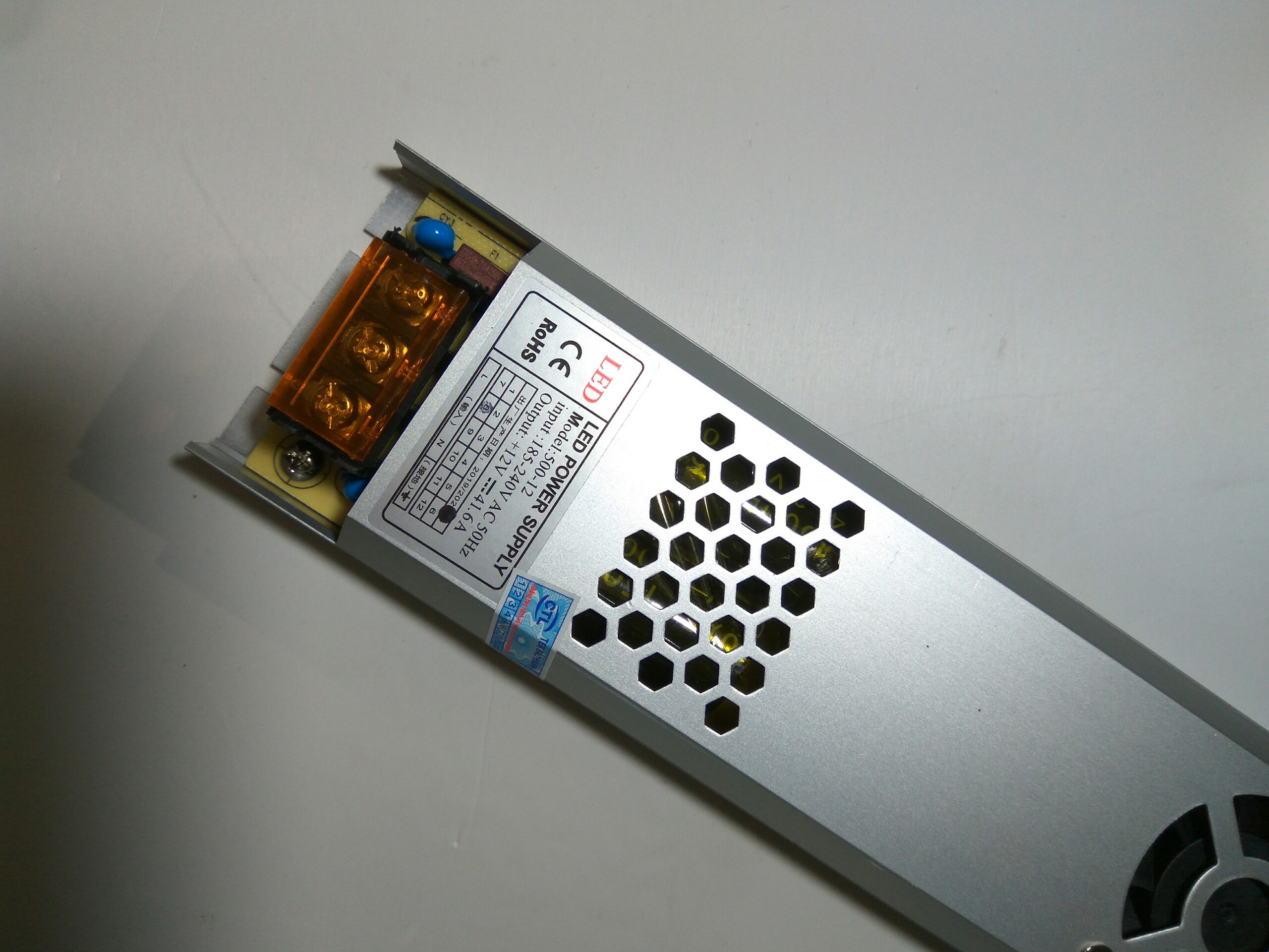 [HCM]Nguồn siêu mỏng 12V 40a 500w