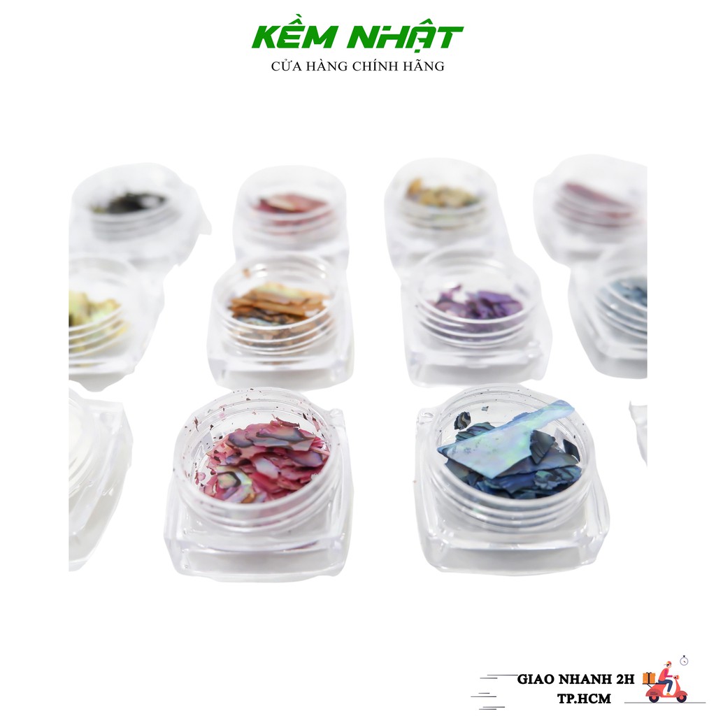 [HCM]Set 12 Xà Cừ nail Hàn Quốc