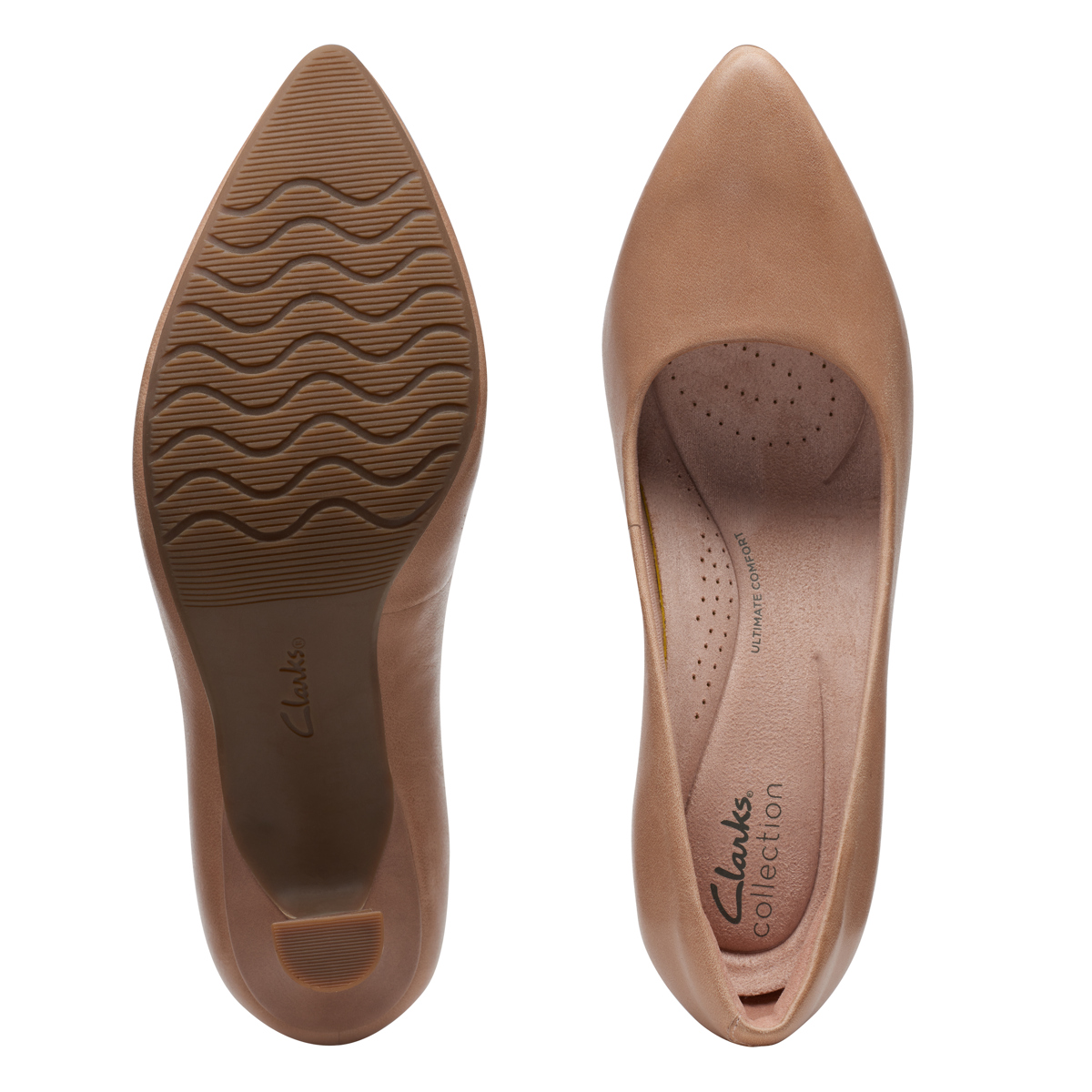 Giày Cao Gót 7cm Da Nữ Clarks - Kataleyna Gem