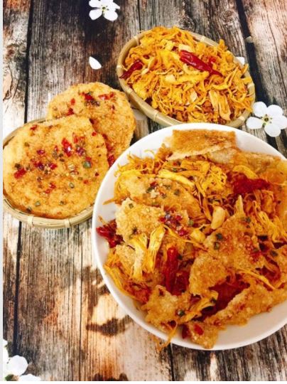 Combo 10 Gói Cơm Cháy Mắm Hành Bò Đội Nón