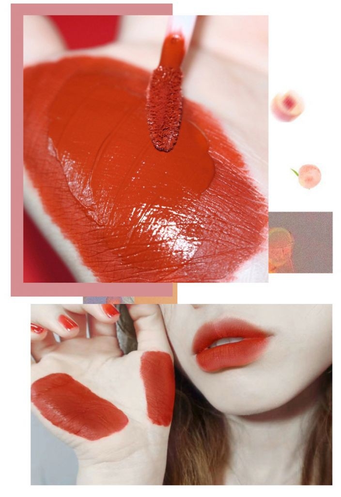 Son kem mờ lì Omga Peach