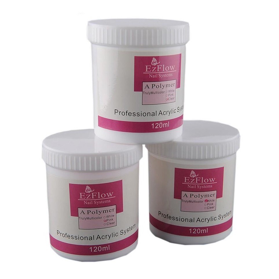 Bột Nặn Hoa , Đắp Móng , Chèn Chân Hoa Bột Ezflow hũ 120g