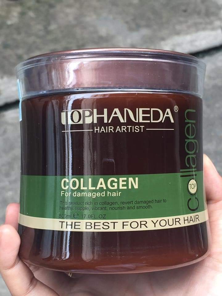 [HCM]HẤP DẦU PHỤC HỒI TÓC HANEDA COLLAGEN SIÊU BÓNG TÓC 500M
