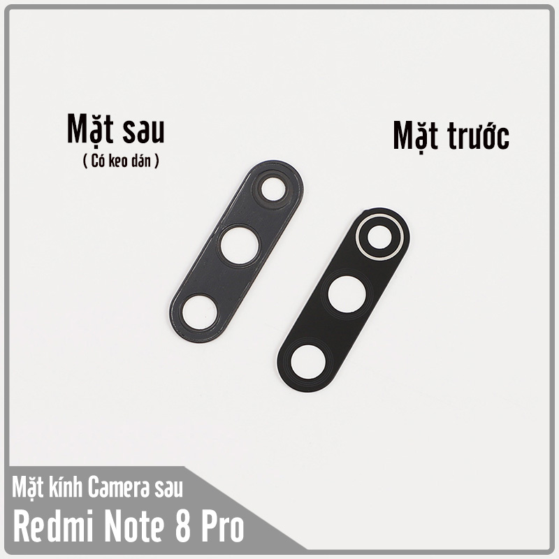 Mặt kính thay thế camera sau cho Xiaomi Redmi Note 8 Pro