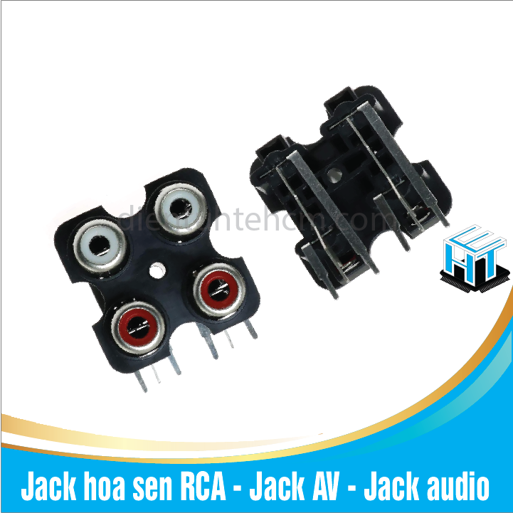 Jack hoa sen RCA - Jack AV - Jack audio(COMBO 2 CÁI)