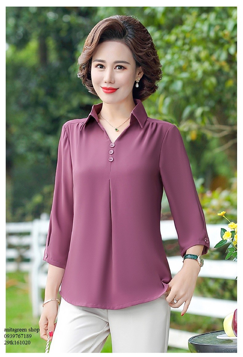 ÁO KIỂU TRUNG NIÊN CAO CẤP