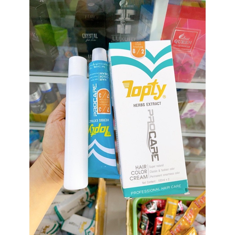Nhuộm tóc Topty Professional Hair Care 2x100ml