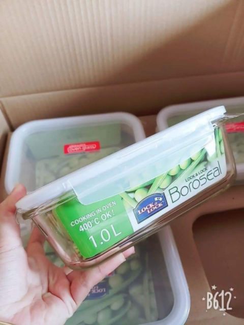 Bộ 2 hộp lock&lock 1000ml, Hàng chính hãng
