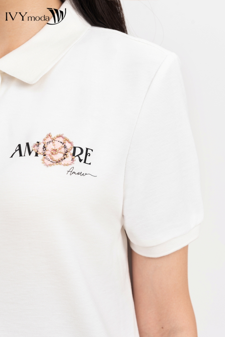 Áo polo Amore IVY moda MS 57M8609