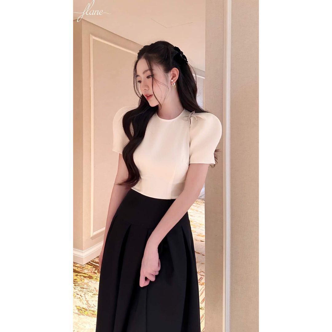 Chân Váy Xòe Dáng Dài Cao Cấp