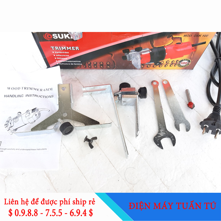 Máy soi mộng gỗ mini Nhật Bản OSUKA 6.35mm