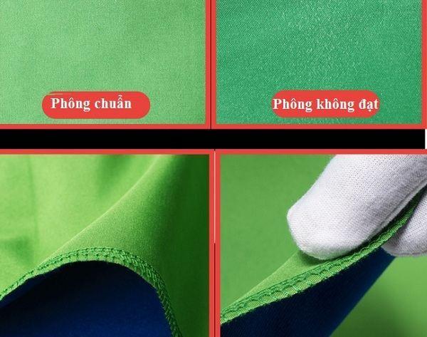 Phông key xanh 2 mặt tiêu chuẩn quốc tế