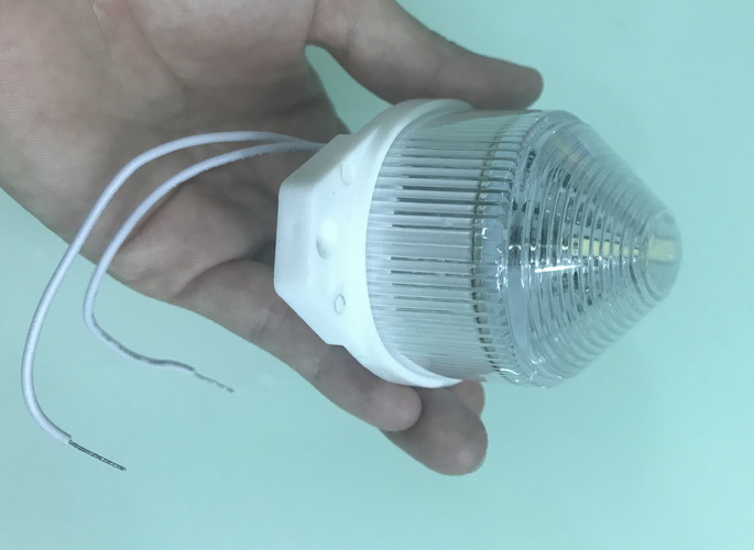 Combo 10 đèn chớp sấm sét flash lamp 220Vac màu trắng