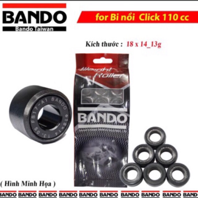 [HCM]Bi Nồi Airblade110/Click110/Vision Hiệu Bando 13G