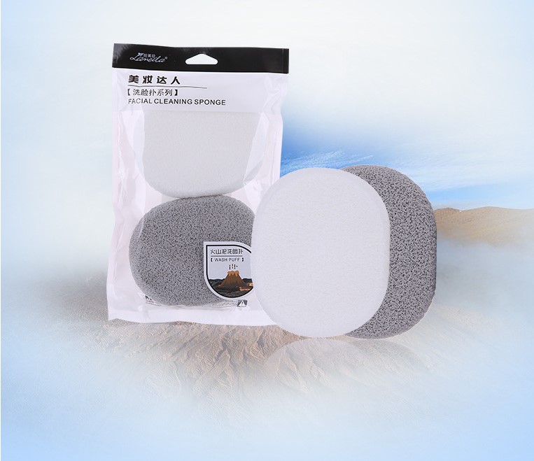 Bộ 2 miếng bọt biển tẩy trang rửa mặt SY-B2075 Lameila