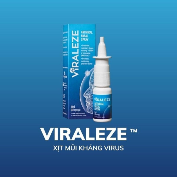 Xịt mũi kháng virus Viraleze nhập khẩu