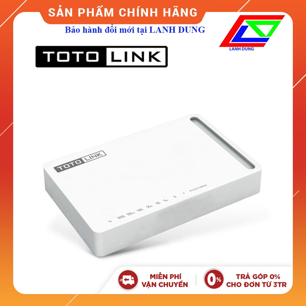 Thiết bị chia mạng switch 8 cổng gigabit totolink s808g