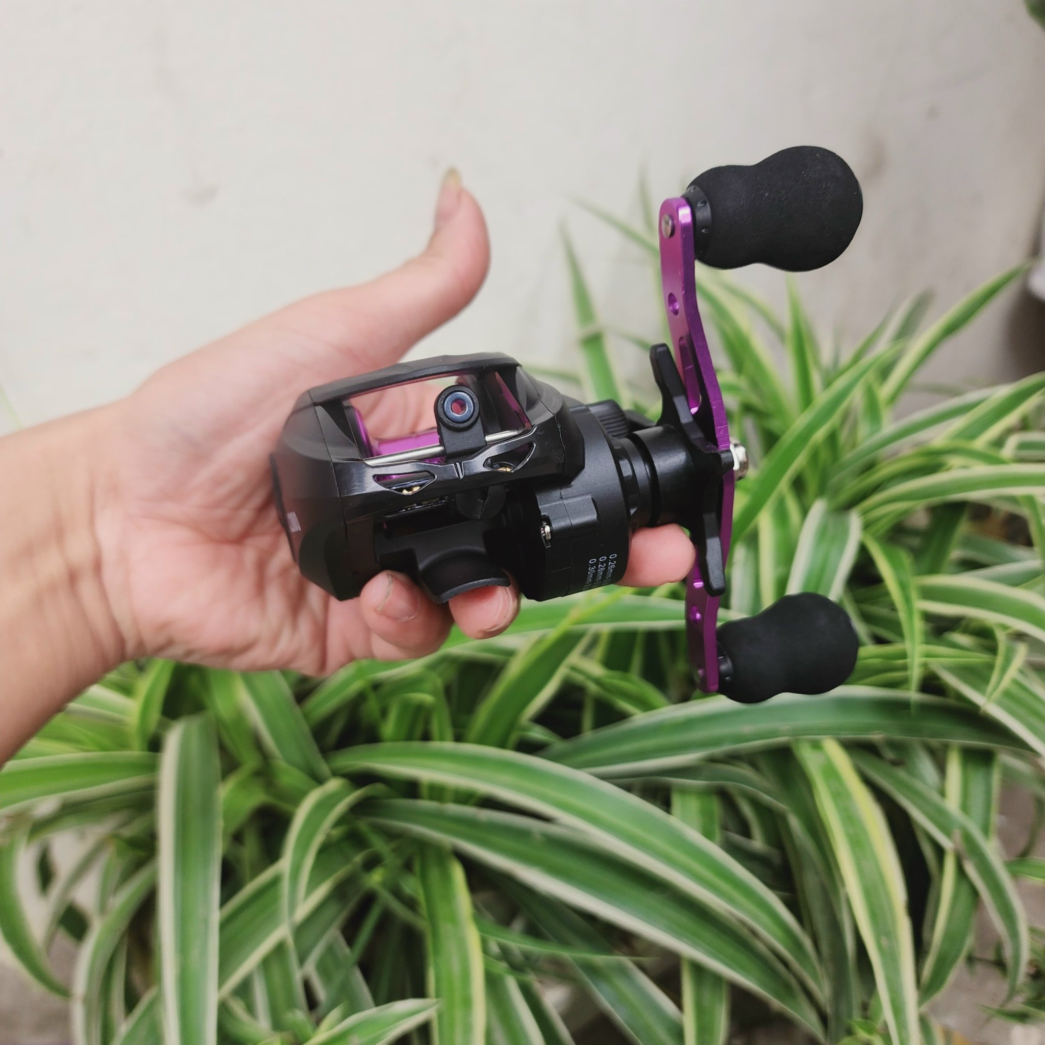 Máy câu lure máy ngang câu cá Lure Pro AC