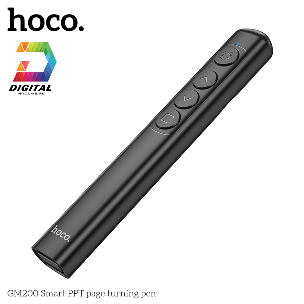 Bút Trình Chiếu Laser Hoco GM200 Wireless Presenter Chính Hãng