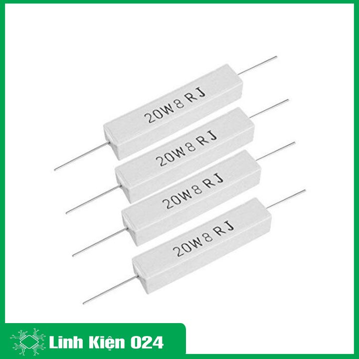Điện trở công suất 20W 5% ( trở sứ ) nhiều giá trị