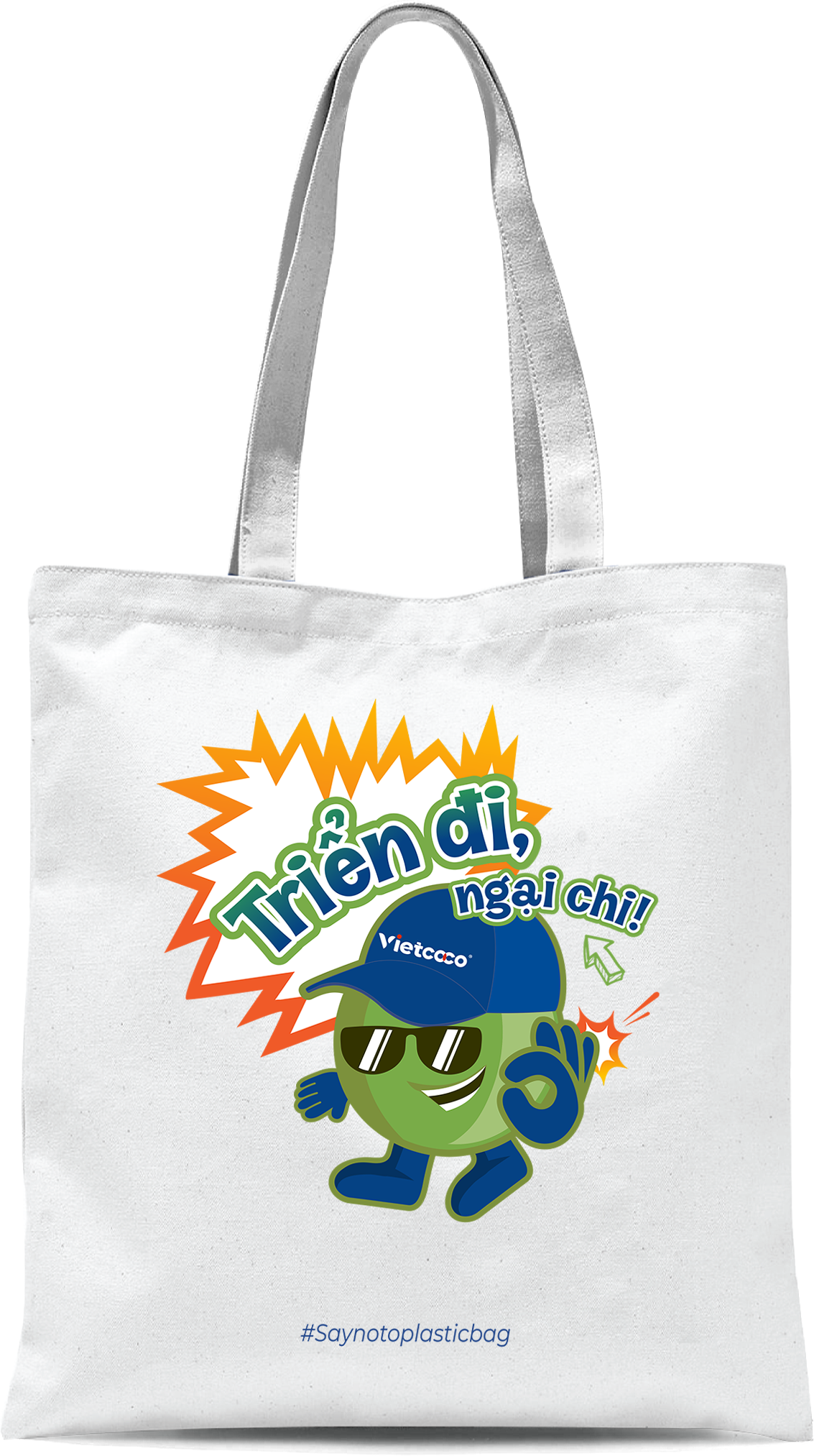 Túi vải , túi tote Vietcoco in hình dễ thương