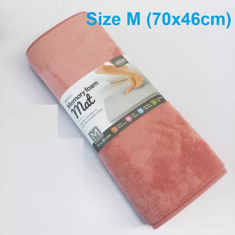 Thảm chùi chân Lock&Lock Memory Foam Basic MAT512, MAT513, MAT514