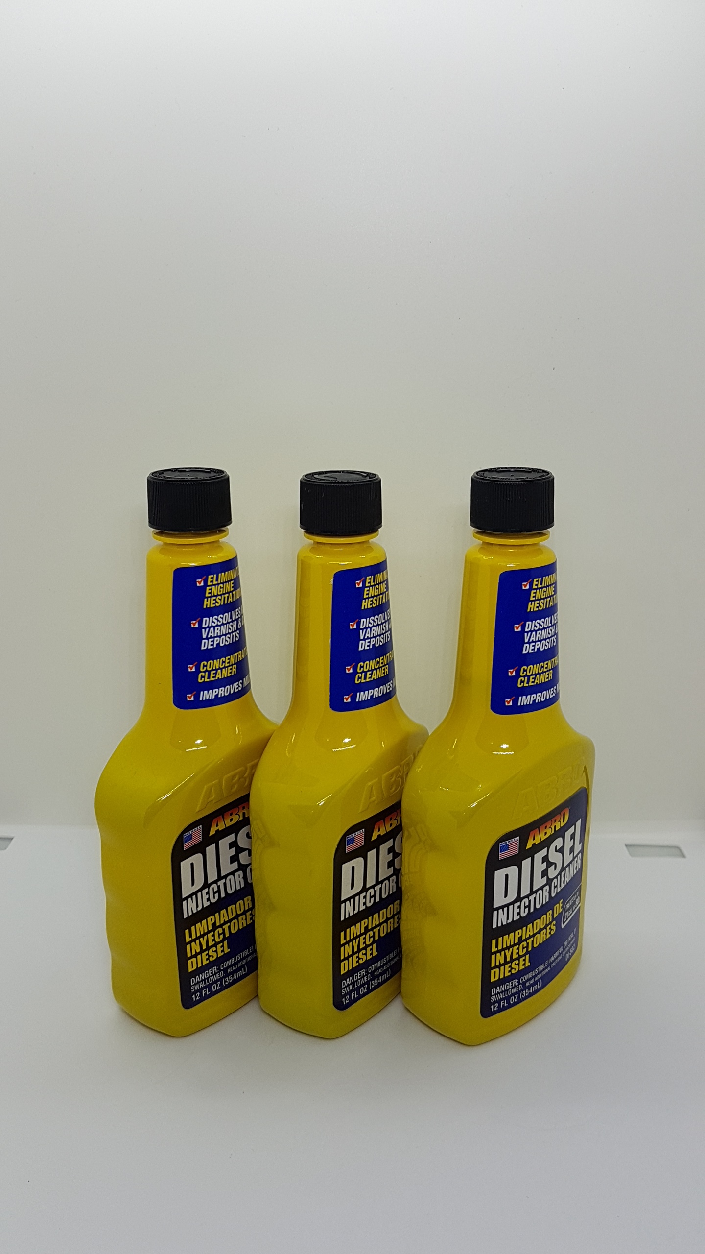 Dung Dịch Súc Béc Dầu ABRO-DIESEL INJECTOR CLEANER (354ml)