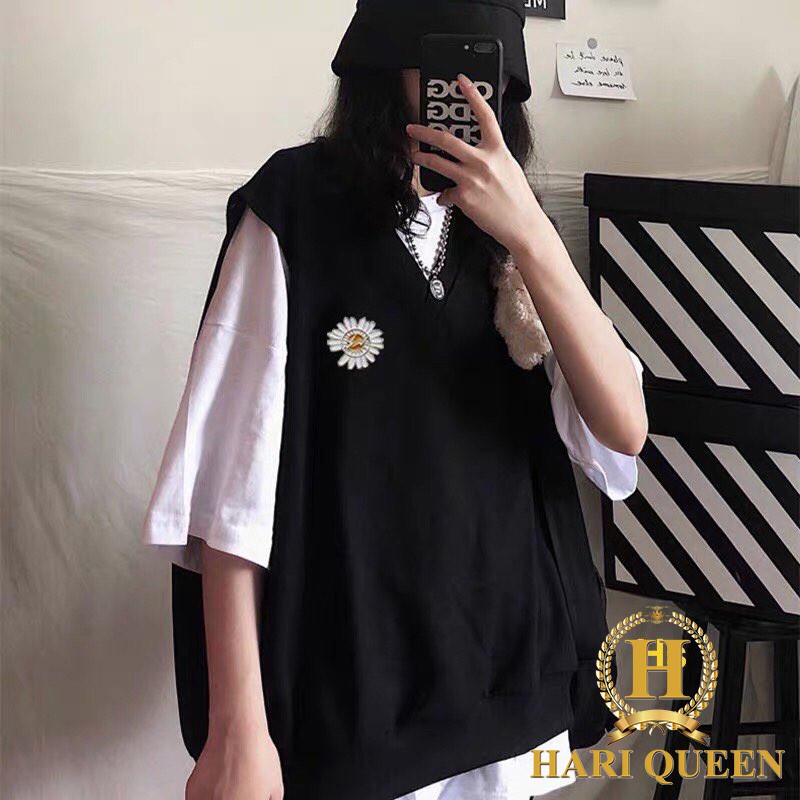 Áo gile thêu các hình cá tính HSU0620 1