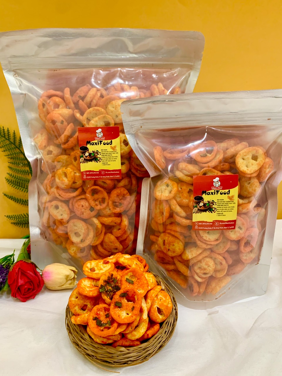 250g BÁNH PHỒNG TÉP - MAXIFOOD