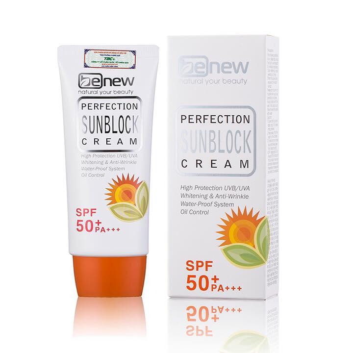 HCMKem chống nắng Benew Perfection Sunblock Cream 50ml