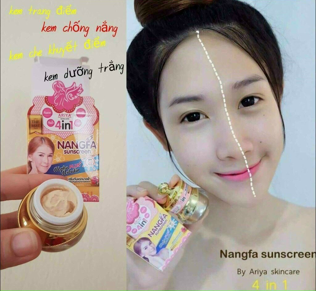 Kem chống nắng NANGFA 4in1 Thái Lan