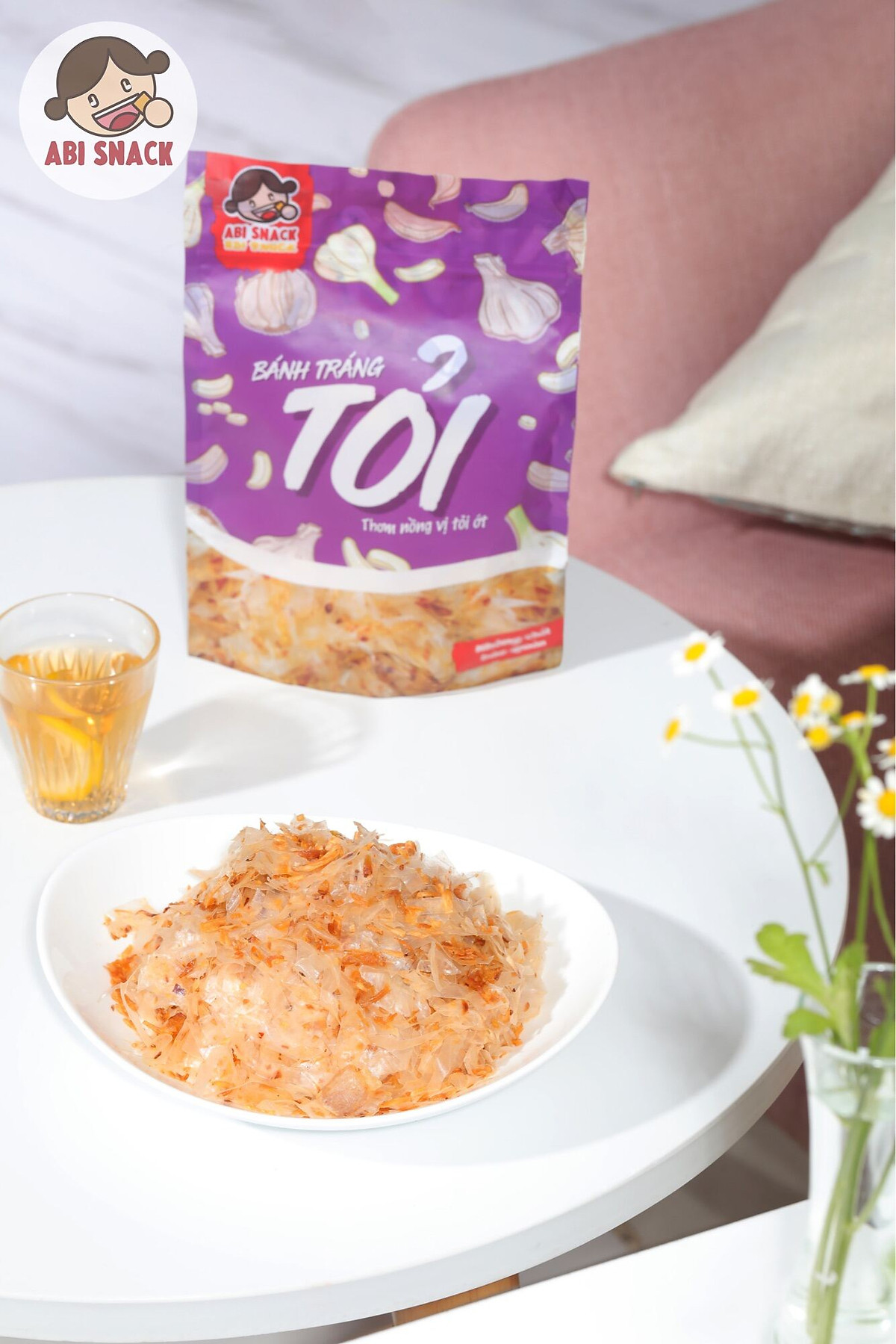 Abi Snack Bánh Tráng Bơ Tỏi