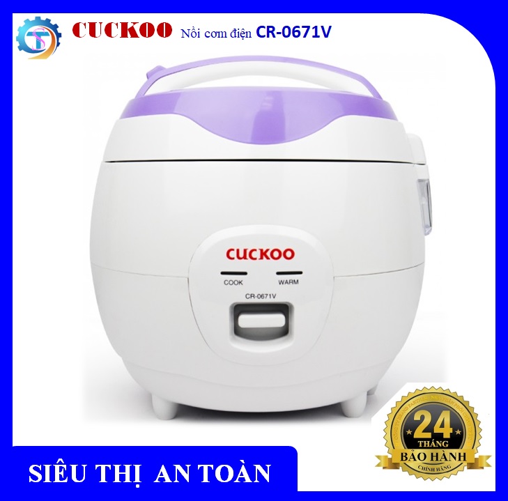 [ CHÍNH HÃNG ] Nồi cơm điện tử Cuckoo Hàn Quốc CR-0671V 1.0 lít - Bảo Hành 2 Năm