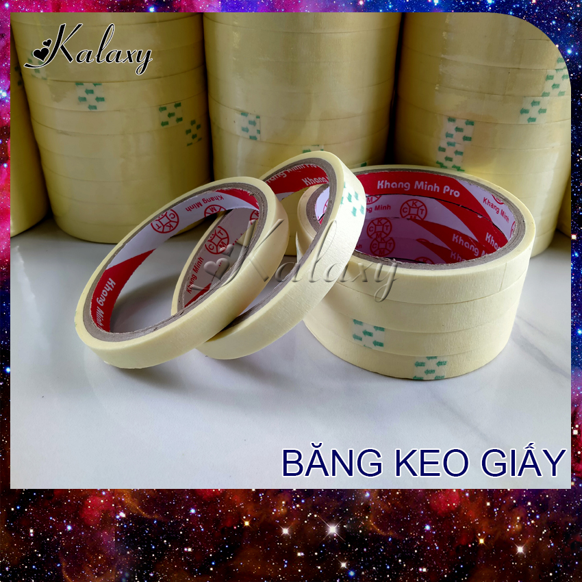 [GIARE] Băng keo giấy dán giấy vẽ, chặn màu vẽ