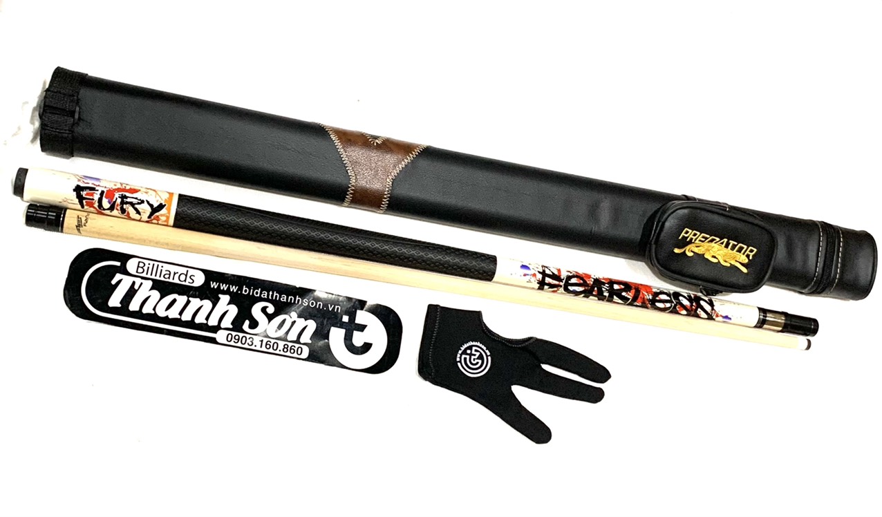 COMBO CƠ BiDa FURY SV (đầu11.5 nặng 500-550g)
