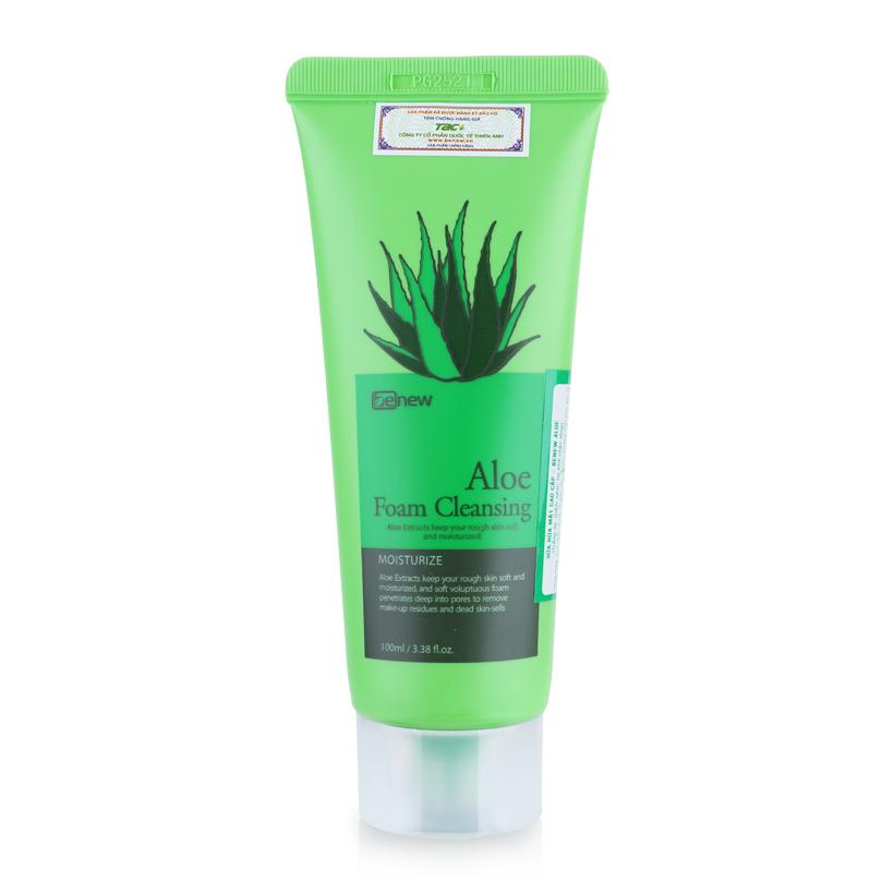 Sữa rửa mặt cao cấp Hàn Quốc Benew Lô hội (100ml)
