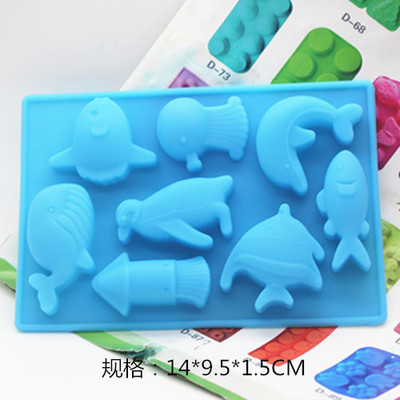 Khuôn silicon hình Cá Biển