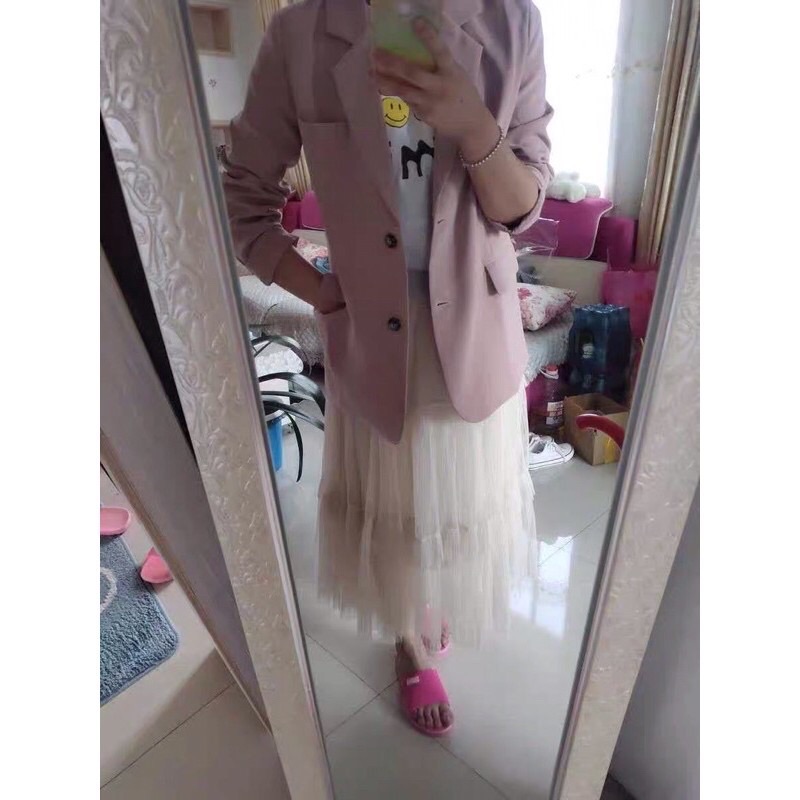 Áo Vest nữ Blazer 2 lớp ( Kèm Ảnh Thật)